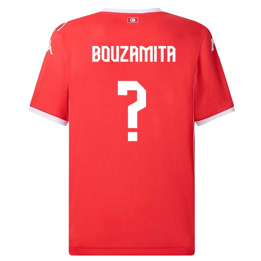 Danxen Kid Tunisia Alexandre Bouzamita #0 Red White Home Jersey 26-28 T-Shirt