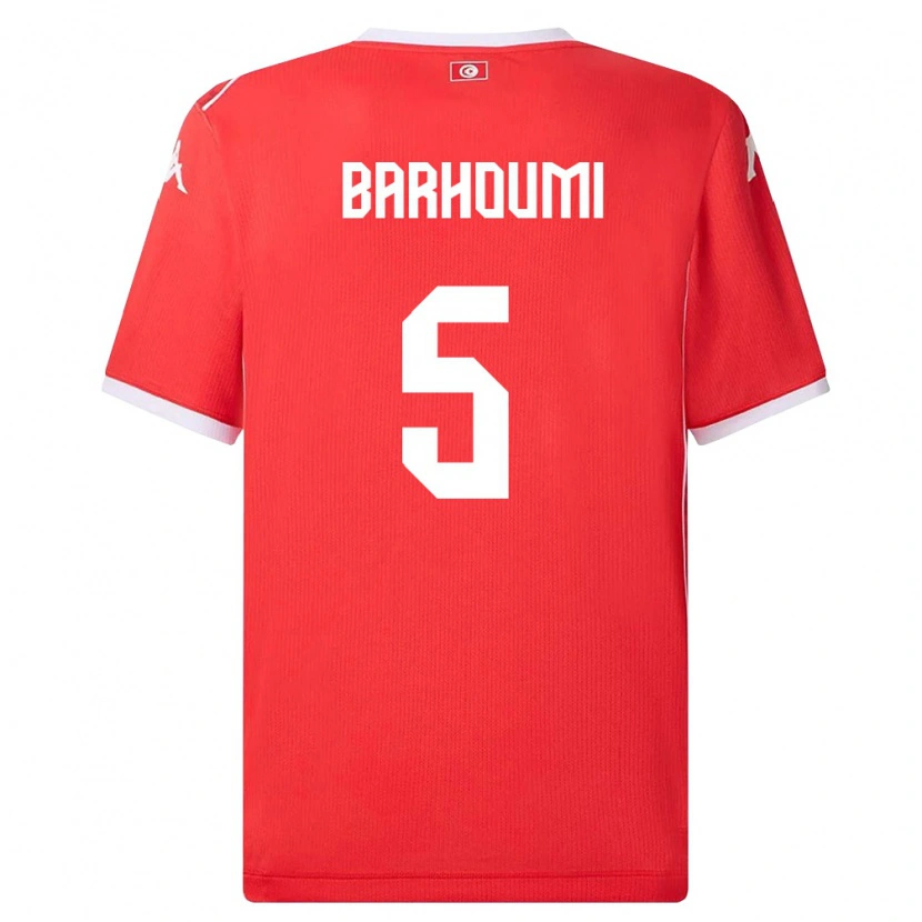 Danxen Kid Tunisia Jasmina Barhoumi #5 Red White Home Jersey 26-28 T-Shirt
