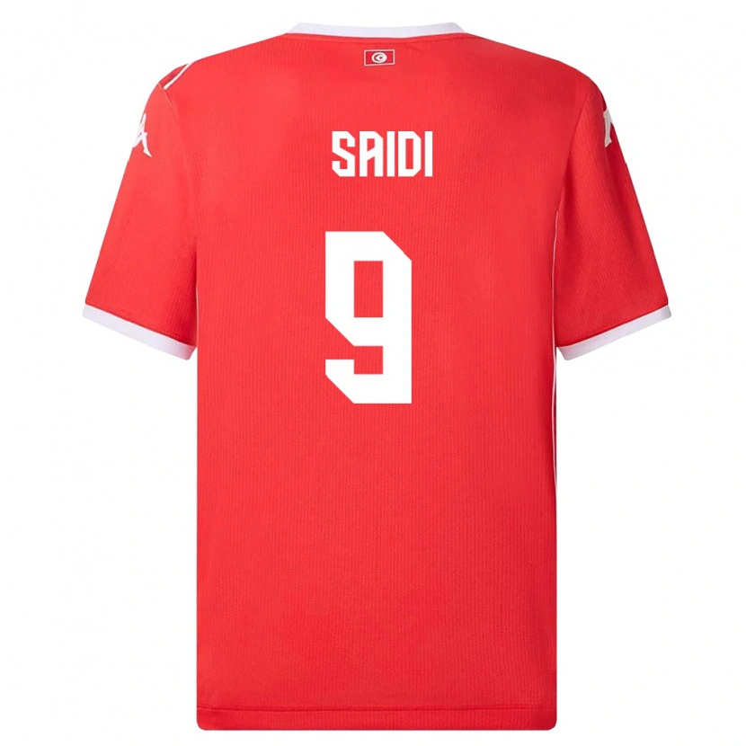 Danxen Kid Tunisia Anisse Saidi #9 Red White Home Jersey 26-28 T-Shirt