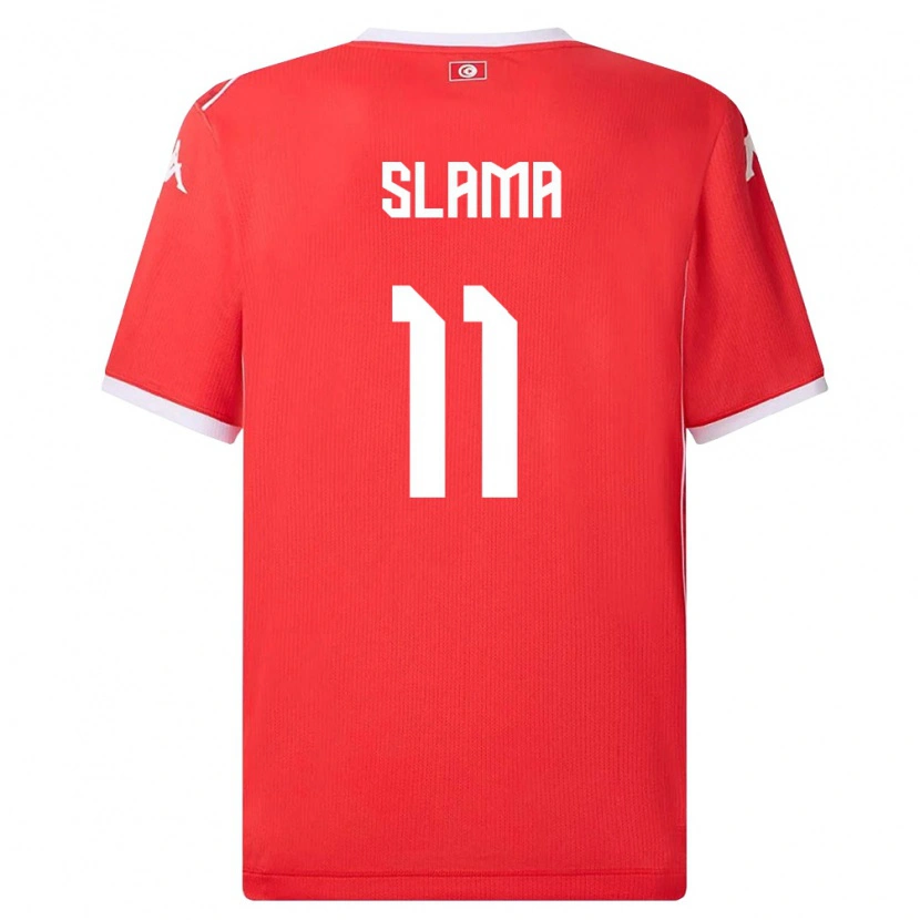 Danxen Kid Tunisia Wassim Slama #11 Red White Home Jersey 26-28 T-Shirt