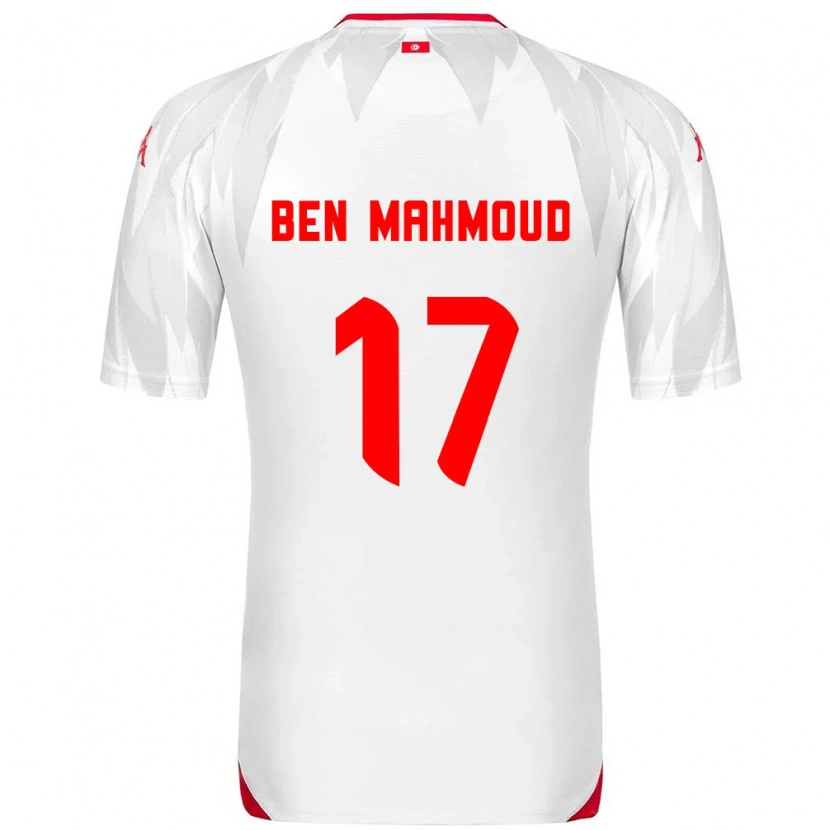 Danxen Kid Tunisia Yessine Ben Mahmoud #17 White Red Home Jersey 26-28 T-Shirt