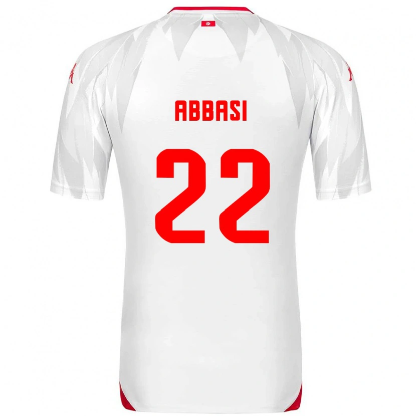 Danxen Kid Tunisia Bechir Abbasi #22 White Red Home Jersey 26-28 T-Shirt