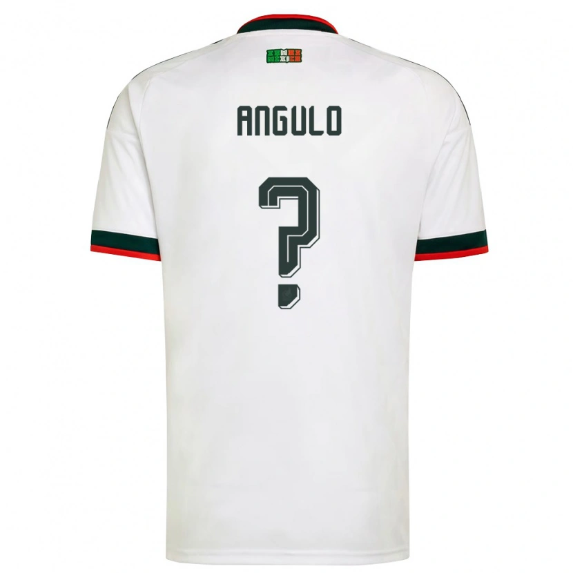 Danxen Kid Mexico Jesús Angulo #0 White Burgundy Green Away Jersey 26-28 T-Shirt