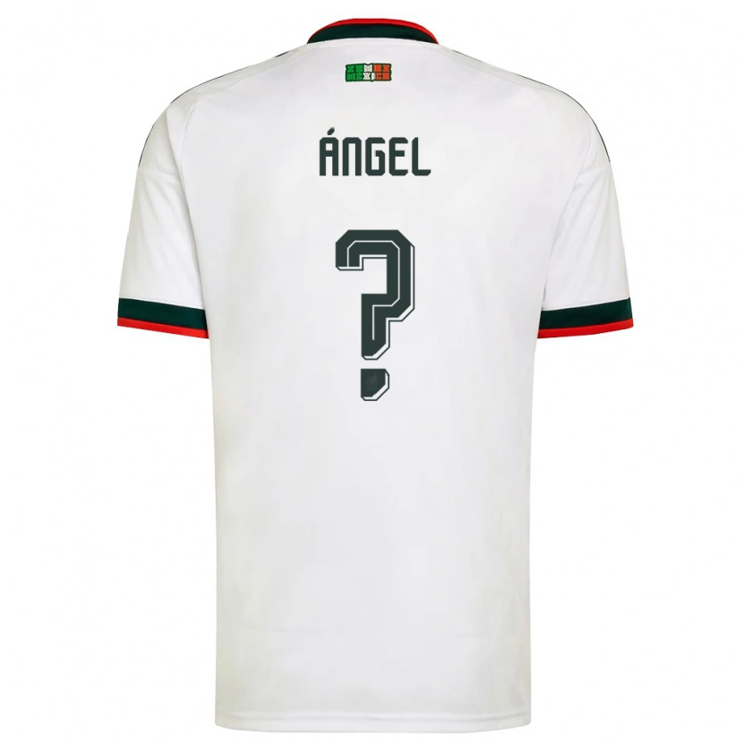 Danxen Kid Mexico Ángel Rodríguez #0 White Burgundy Green Away Jersey 26-28 T-Shirt