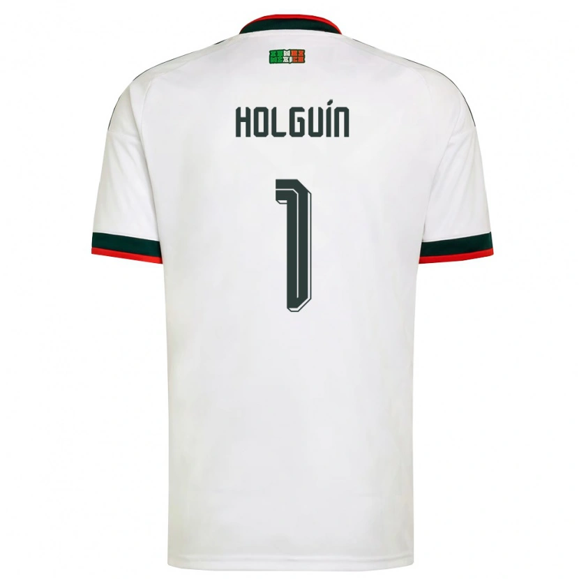 Danxen Kid Mexico Hector Holguin #1 White Burgundy Green Away Jersey 26-28 T-Shirt