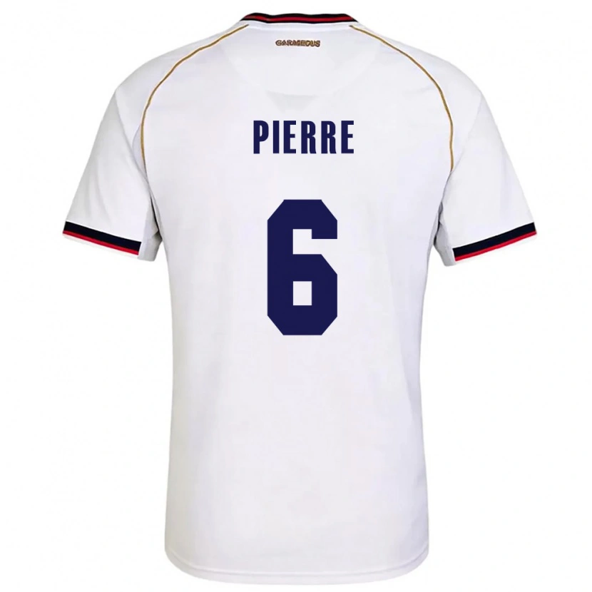 Danxen Kid Panama Jose Pierre #6 White Red Away Jersey 26-28 T-Shirt