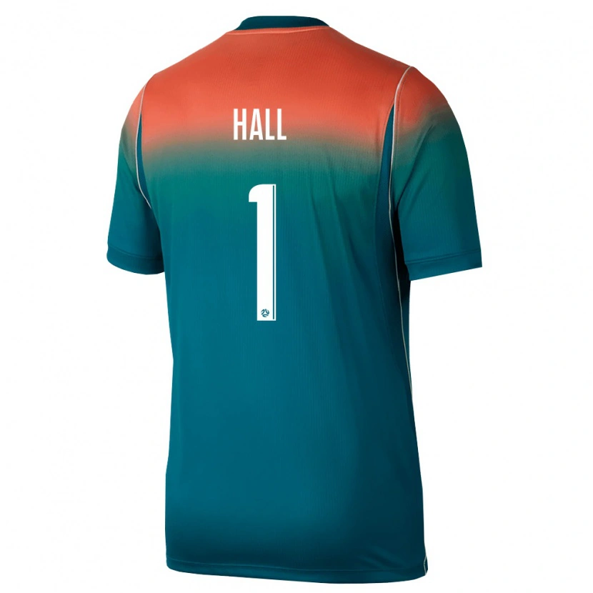 Danxen Kid Australia Steven Hall #1 Green Pink Away Jersey 26-28 T-Shirt