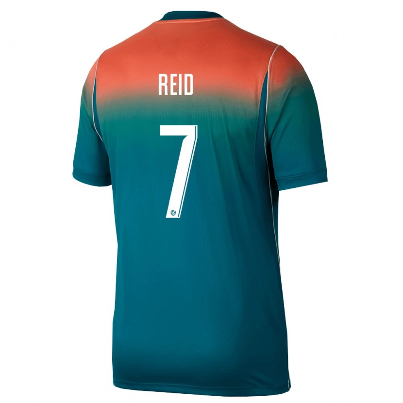 Danxen Kid Australia Ashton Reid #7 Green Pink Away Jersey 26-28 T-Shirt