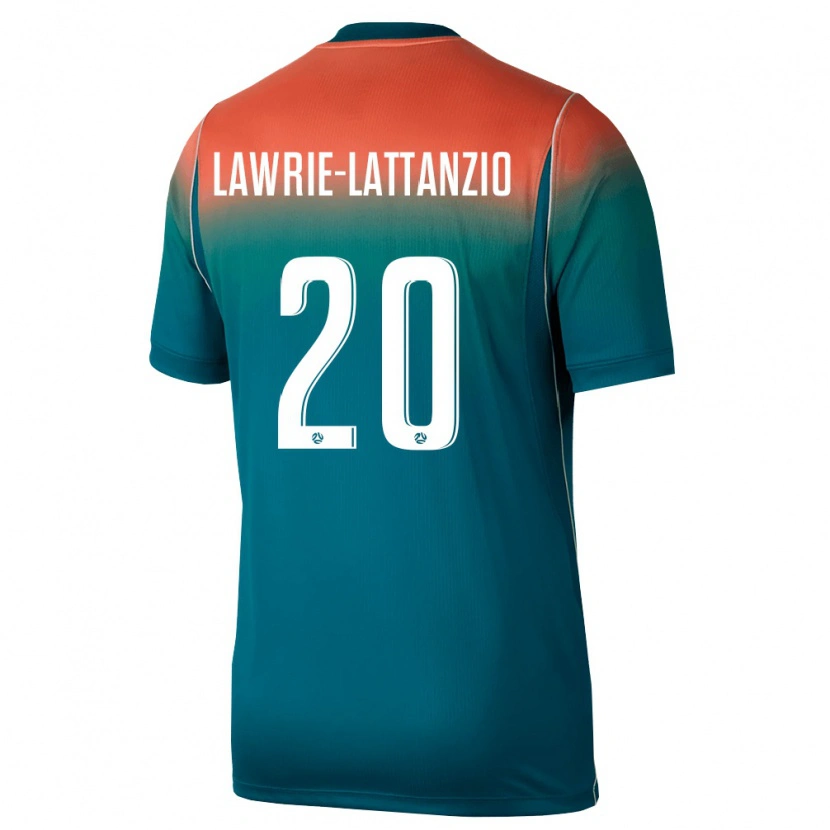 Danxen Kid Australia Luis Lawrie Lattanzio #20 Green Pink Away Jersey 26-28 T-Shirt