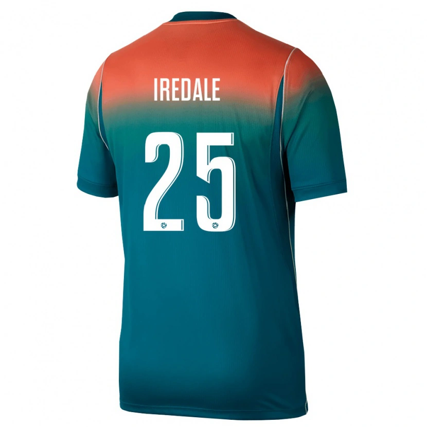 Danxen Kid Australia Jack Iredale #25 Green Pink Away Jersey 26-28 T-Shirt