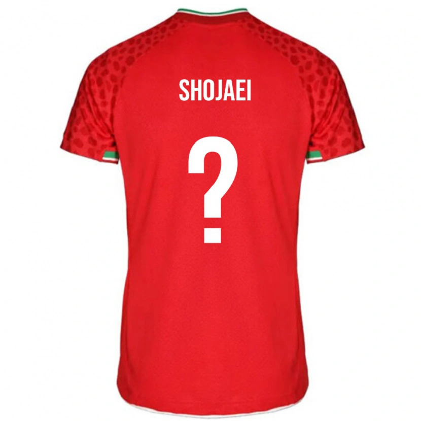 Danxen Kid Iran Amirhossein Shojaei #0 Red White Away Jersey 26-28 T-Shirt