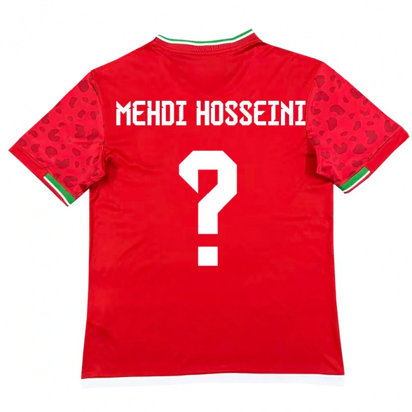 Danxen Kid Iran Seyed Mehdi Hosseini #0 Red White Away Jersey 26-28 T-Shirt