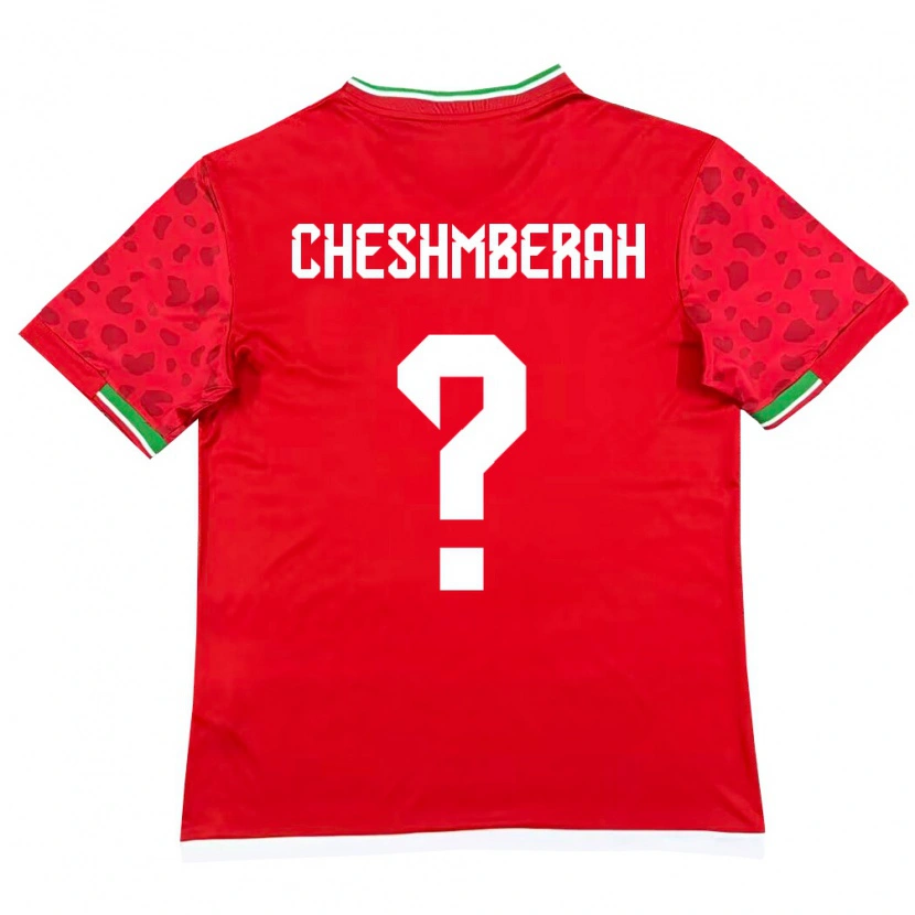 Danxen Kid Iran Mehdi Cheshmberah #0 Red White Away Jersey 26-28 T-Shirt