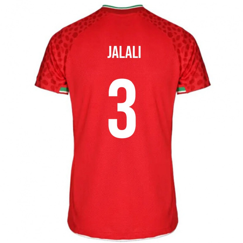 Danxen Kid Iran Ahmadreza Jalali #3 Red White Away Jersey 26-28 T-Shirt