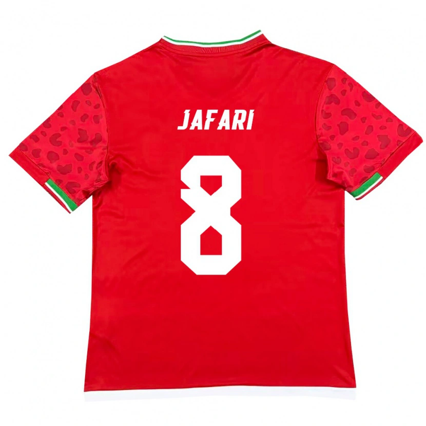 Danxen Kid Iran Pouya Jafari #8 Red White Away Jersey 26-28 T-Shirt