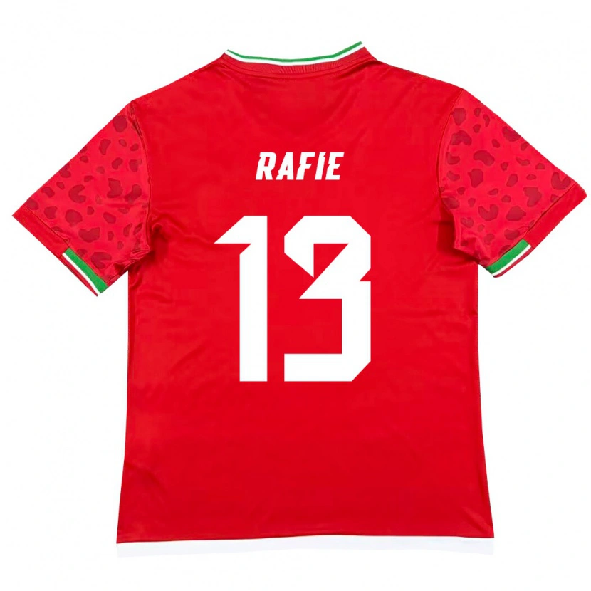Danxen Kid Iran Abbas Rafie #13 Red White Away Jersey 26-28 T-Shirt