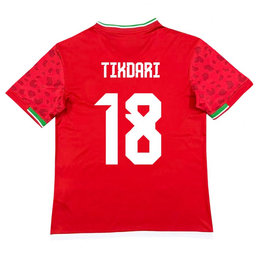 Danxen Kid Iran Mehdi Tikdari #18 Red White Away Jersey 26-28 T-Shirt