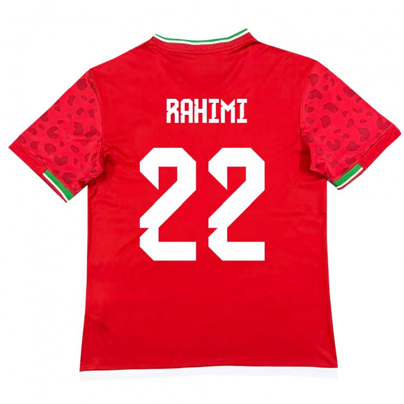 Danxen Kid Iran Farzad Rahimi #22 Red White Away Jersey 26-28 T-Shirt