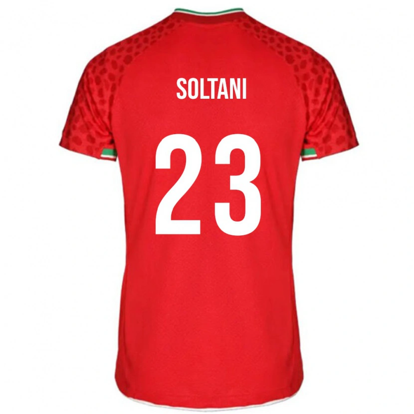 Danxen Kid Iran Raouf Soltani #23 Red White Away Jersey 26-28 T-Shirt