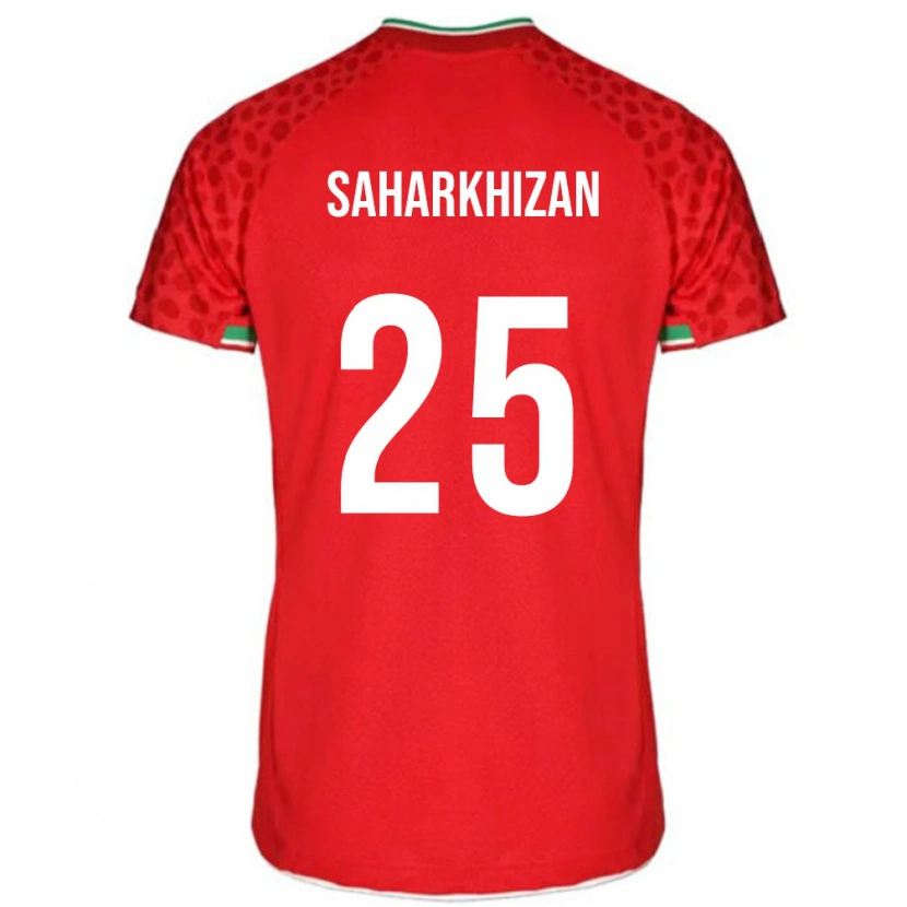 Danxen Kid Iran Saeid Saharkhizan #25 Red White Away Jersey 26-28 T-Shirt