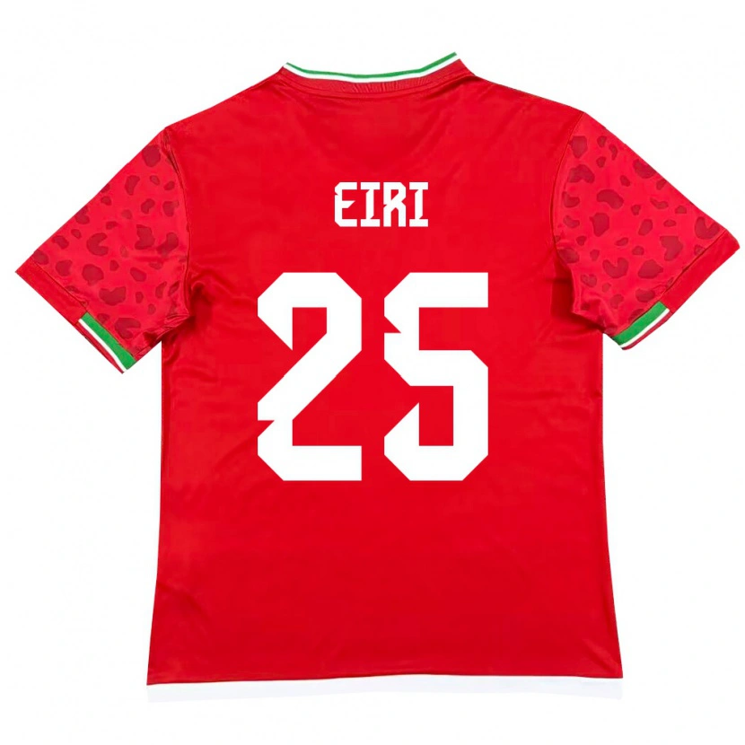 Danxen Kid Iran Danial Eiri #25 Red White Away Jersey 26-28 T-Shirt
