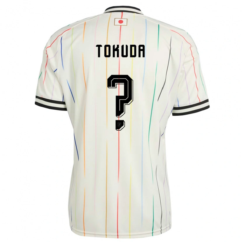 Danxen Kid Japan Homare Tokuda #0 White Black Away Jersey 26-28 T-Shirt