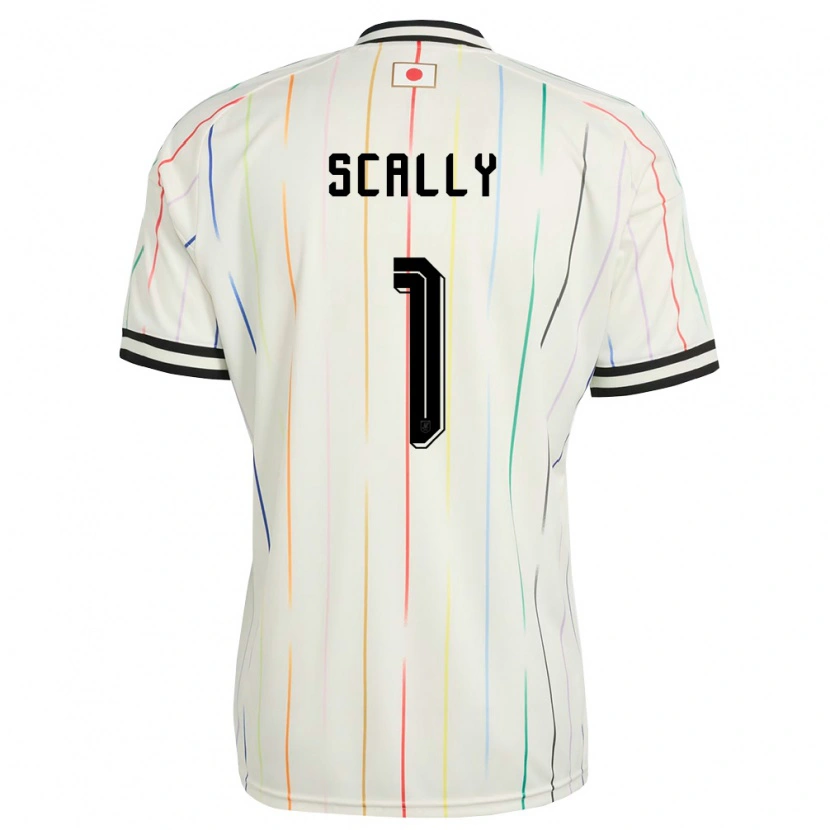 Danxen Kid Japan Ethan Scally #1 White Black Away Jersey 26-28 T-Shirt