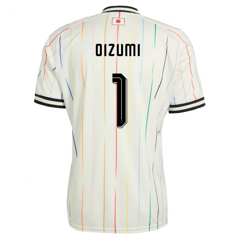 Danxen Kid Japan Mirai Oizumi #1 White Black Away Jersey 26-28 T-Shirt