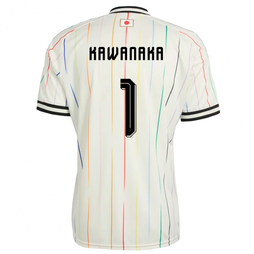 Danxen Kid Japan Aoto Kawanaka #1 White Black Away Jersey 26-28 T-Shirt