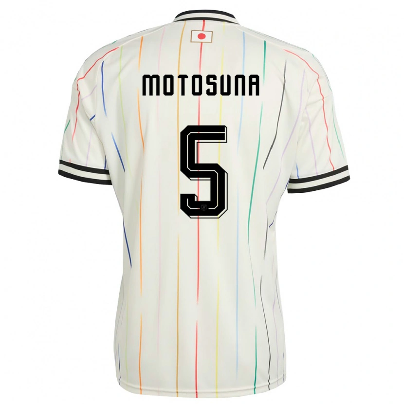 Danxen Kid Japan Anthony Motosuna #5 White Black Away Jersey 26-28 T-Shirt