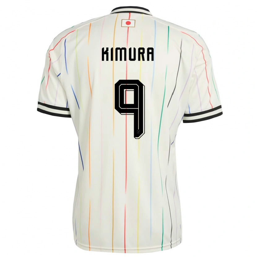 Danxen Kid Japan Yudai Kimura #9 White Black Away Jersey 26-28 T-Shirt