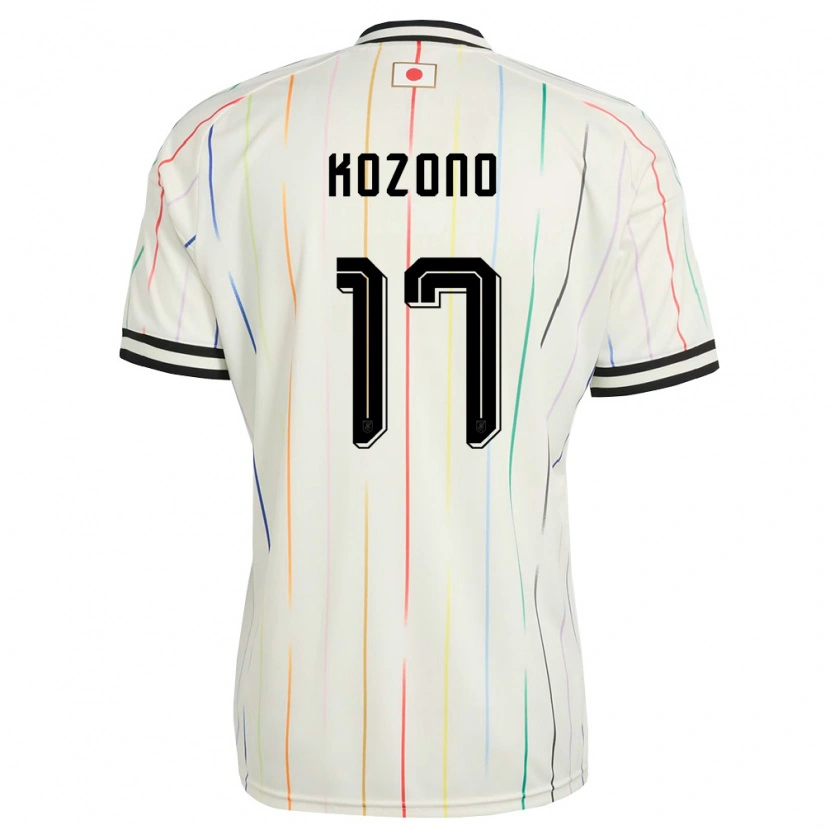 Danxen Kid Japan Seishiro Kozono #17 White Black Away Jersey 26-28 T-Shirt