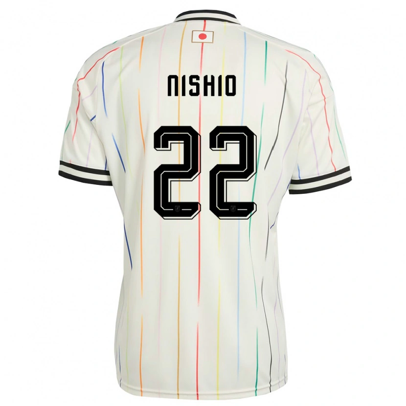 Danxen Kid Japan Ryuya Nishio #22 White Black Away Jersey 26-28 T-Shirt
