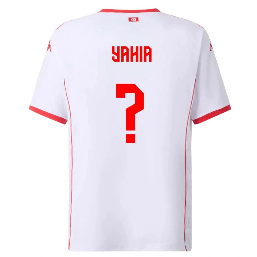 Danxen Kid Tunisia Kelyan Yahia #0 White Red Away Jersey 26-28 T-Shirt