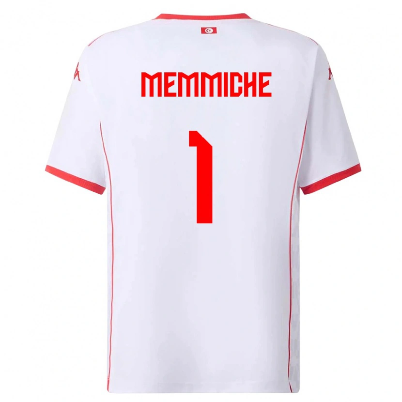 Danxen Kid Tunisia Amanallah Memmiche #1 White Red Away Jersey 26-28 T-Shirt