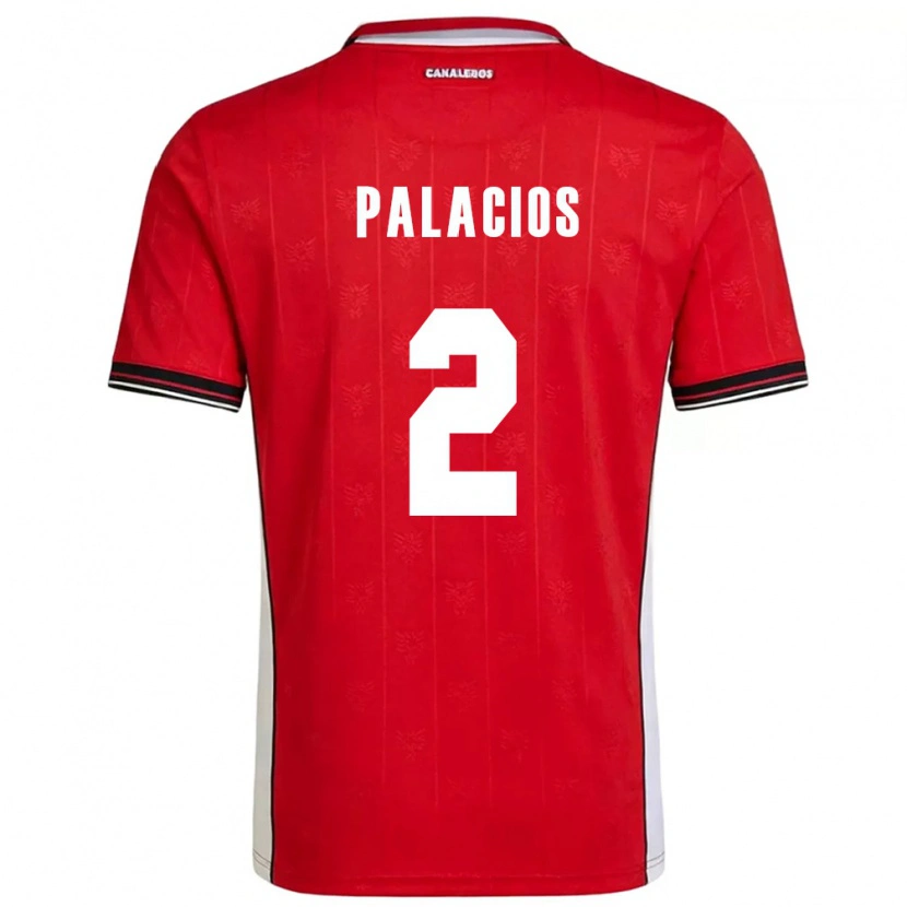 Danxen Men Panama Josimar Palacios #2 Red Brown White Home Jersey 26-28 T-Shirt