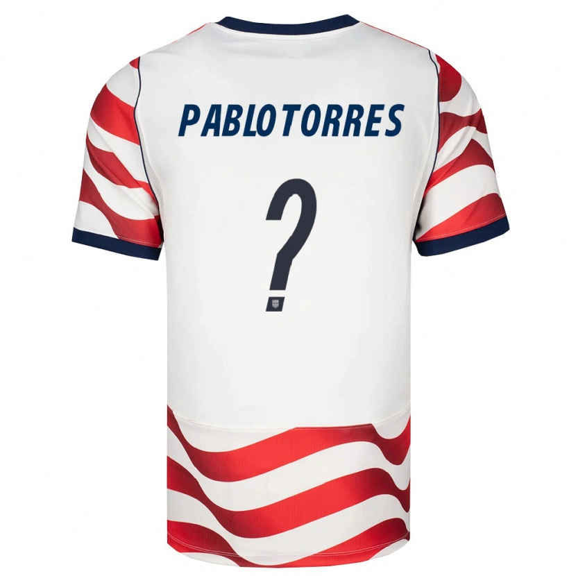Danxen Men United States Juan Pablo Torres #0 Red White Black Home Jersey 26-28 T-Shirt