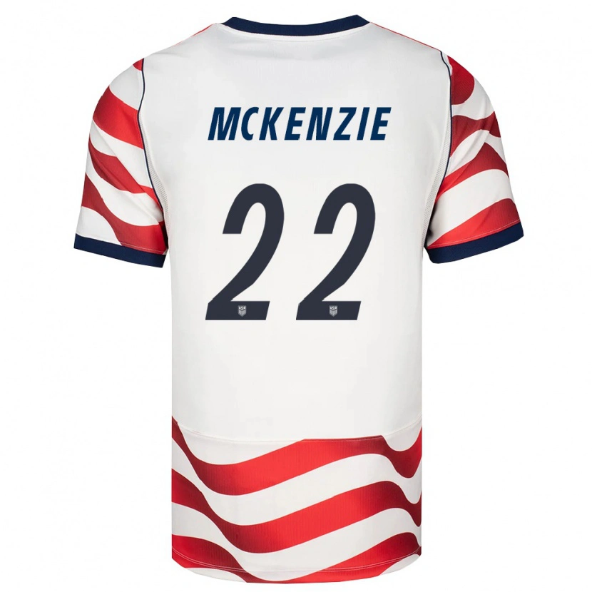 Danxen Men United States Mark Mckenzie #22 Red White Black Home Jersey 26-28 T-Shirt