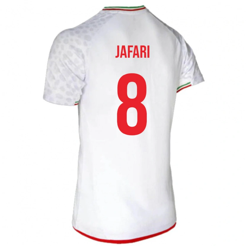 Danxen Men Iran Pouya Jafari #8 White Red Home Jersey 26-28 T-Shirt