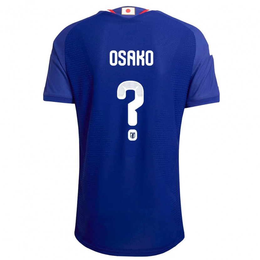 Danxen Men Japan Keisuke Osako #0 Blue White Red Home Jersey 26-28 T-Shirt