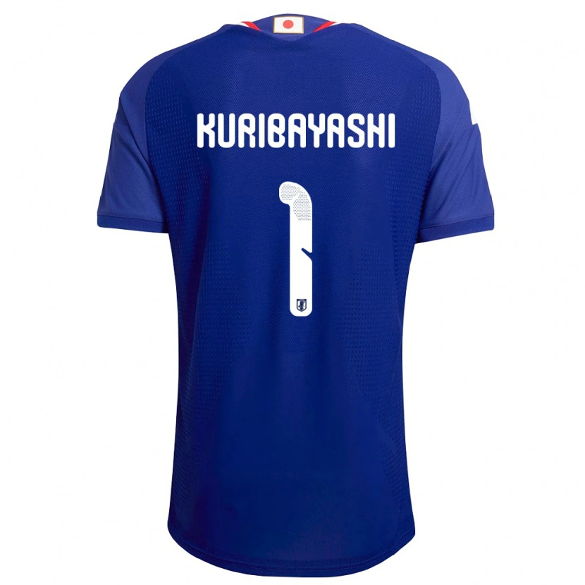 Danxen Men Japan Hayato Kuribayashi #1 Blue White Red Home Jersey 26-28 T-Shirt
