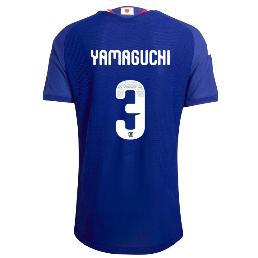 Danxen Men Japan Gota Yamaguchi #3 Blue White Red Home Jersey 26-28 T-Shirt