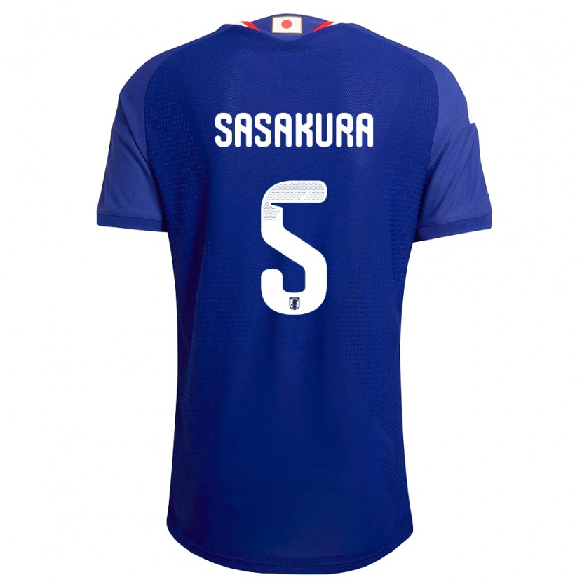 Danxen Men Japan Takuma Sasakura #5 Blue White Red Home Jersey 26-28 T-Shirt
