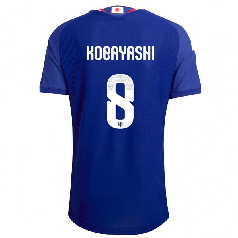 Danxen Men Japan Shimon Kobayashi #8 Blue White Red Home Jersey 26-28 T-Shirt