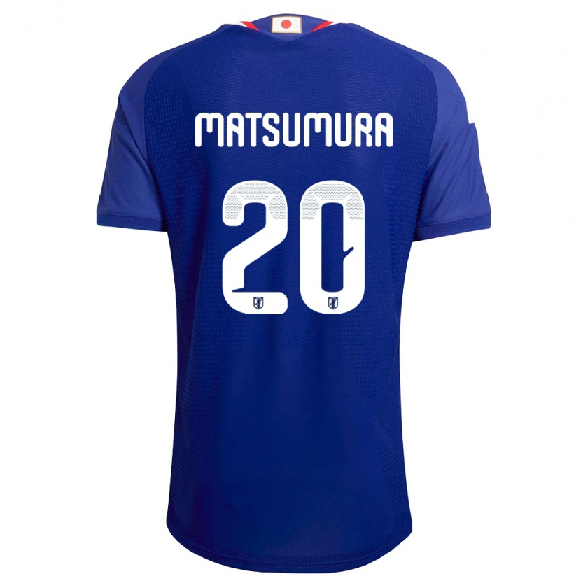 Danxen Men Japan Yuta Matsumura #20 Blue White Red Home Jersey 26-28 T-Shirt