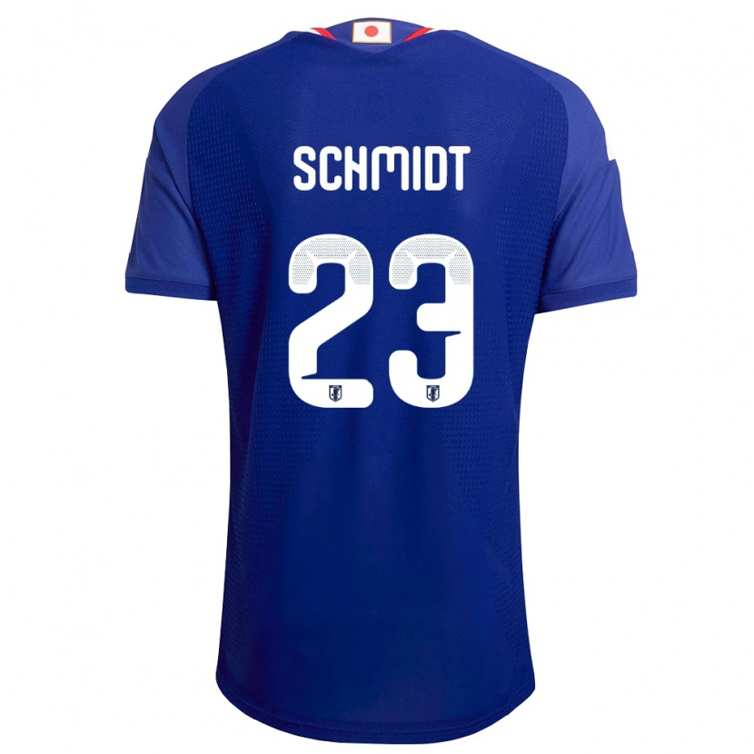 Danxen Men Japan Daniel Schmidt #23 Blue White Red Home Jersey 26-28 T-Shirt