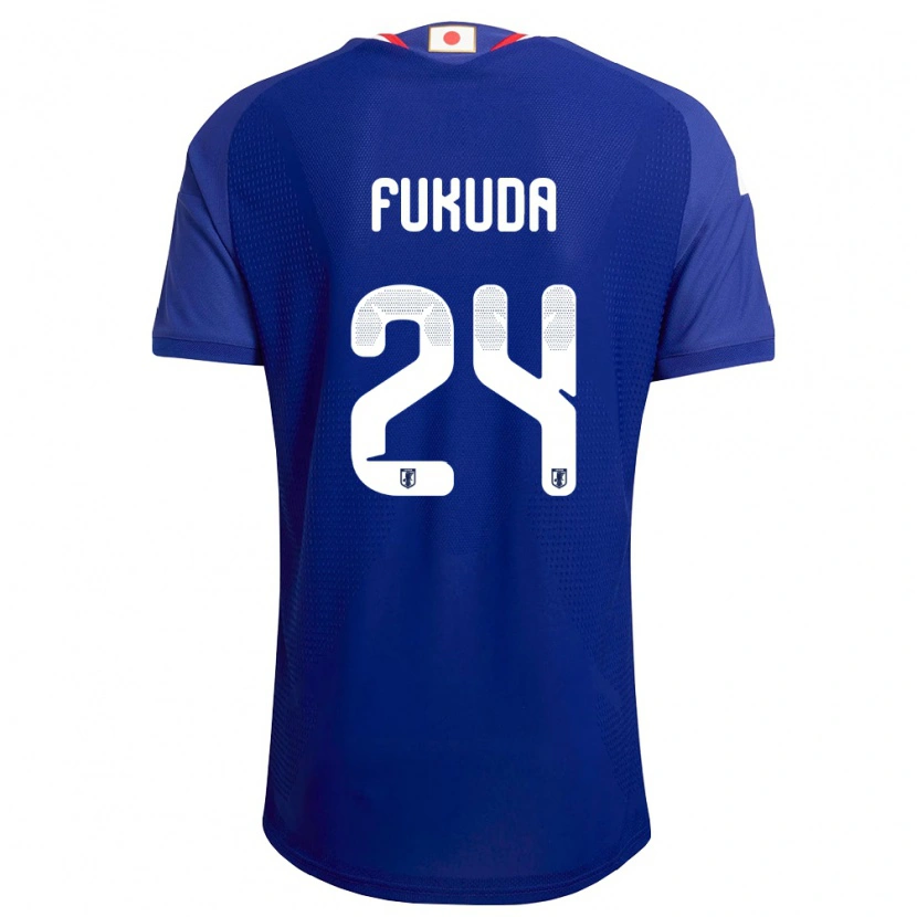 Danxen Men Japan Shio Fukuda #24 Blue White Red Home Jersey 26-28 T-Shirt