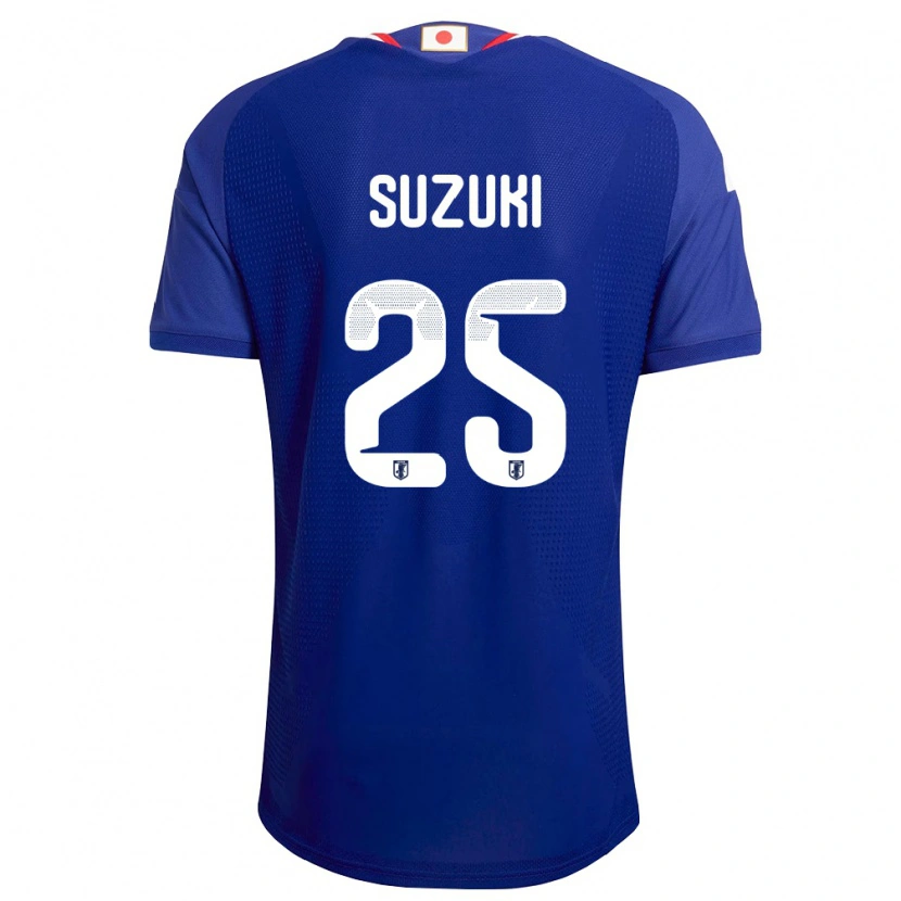 Danxen Men Japan Junnosuke Suzuki #25 Blue White Red Home Jersey 26-28 T-Shirt