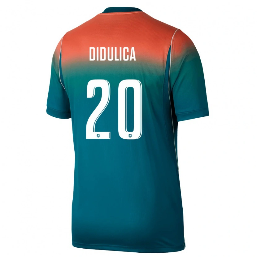 Danxen Men Australia Anthony Didulica #20 Green Pink Away Jersey 26-28 T-Shirt