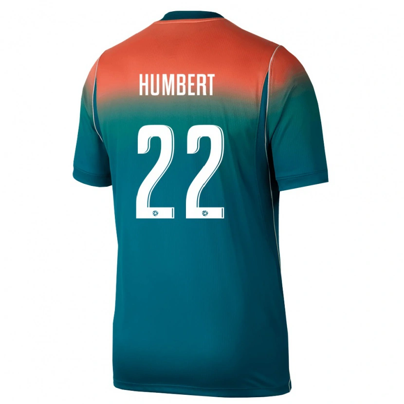 Danxen Men Australia Marcus Humbert #22 Green Pink Away Jersey 26-28 T-Shirt